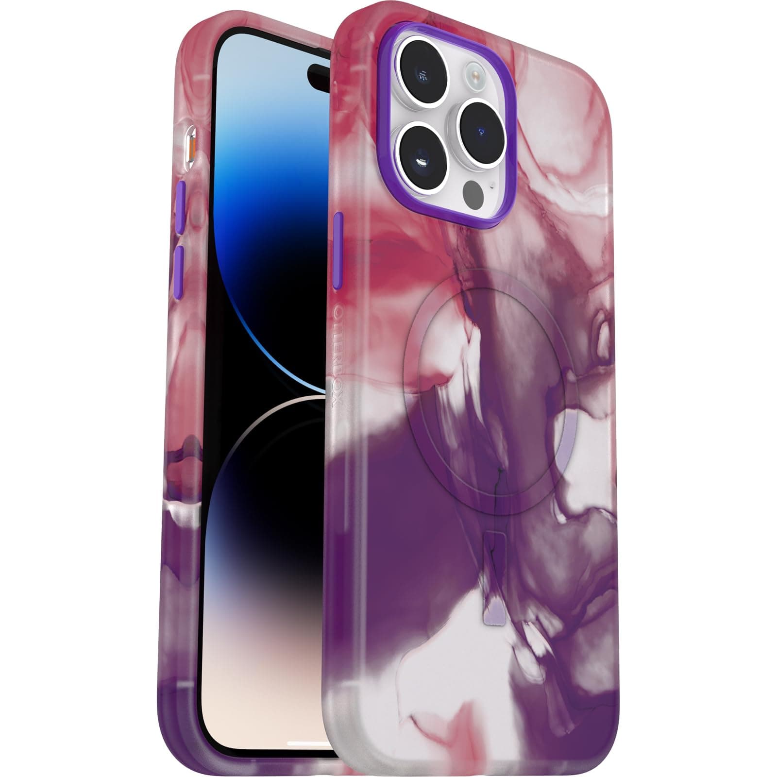 OtterBox Slim & Sturdy Serie Hülle für iPhone 14 Pro Max mit MagSafe, stoßfest, sturzsicher, ultraschlank, dünne schützende Hülle, Getestet nach Militärstandard, Agrias