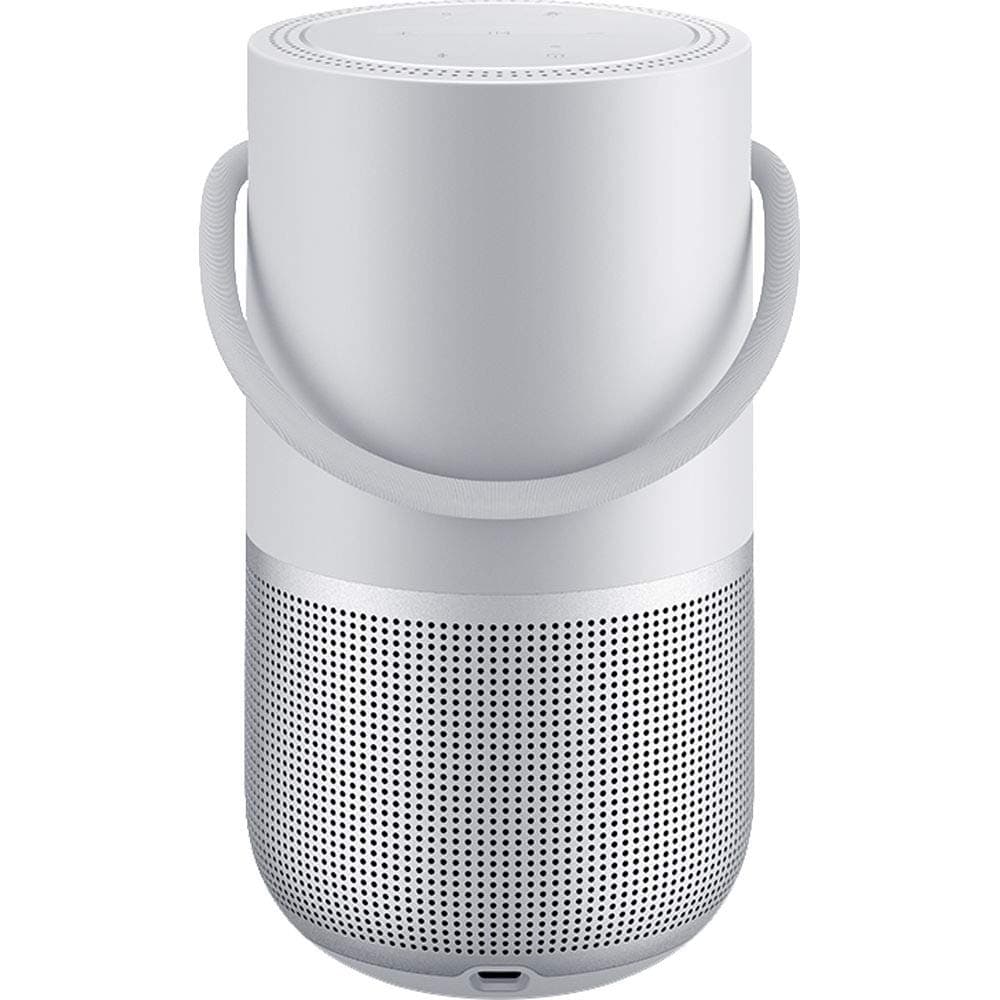 Bose Portable Smart Speaker – mit integrierter Alexa-Sprachsteuerung, in Silber