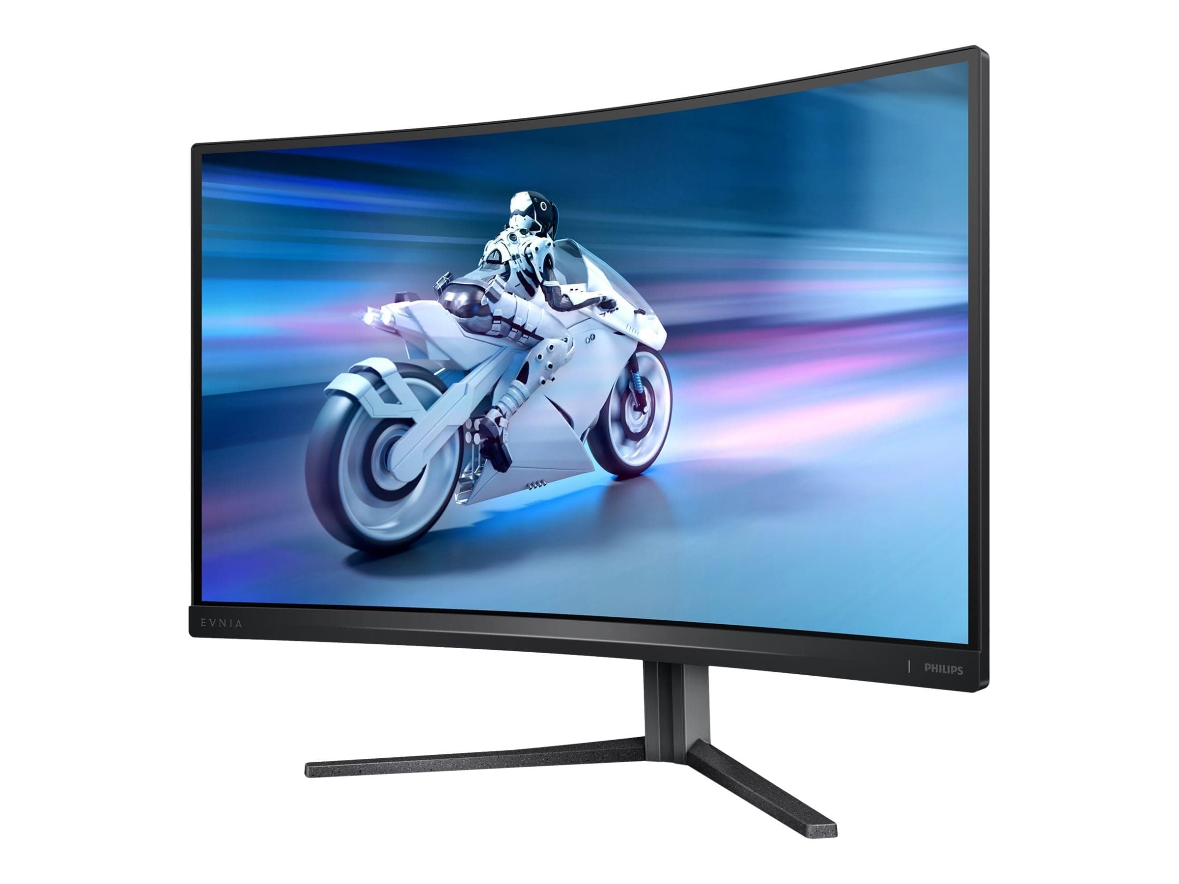 Philips Evnia 27M2C5500W - 27 Zoll QHD Curved Gaming Monitor, 240 Hz, HDR400, 1 ms GtG, FreeSync Premium Pro (2560x1440, HDMI, DisplayPort, USB Hub) dunkelgrau