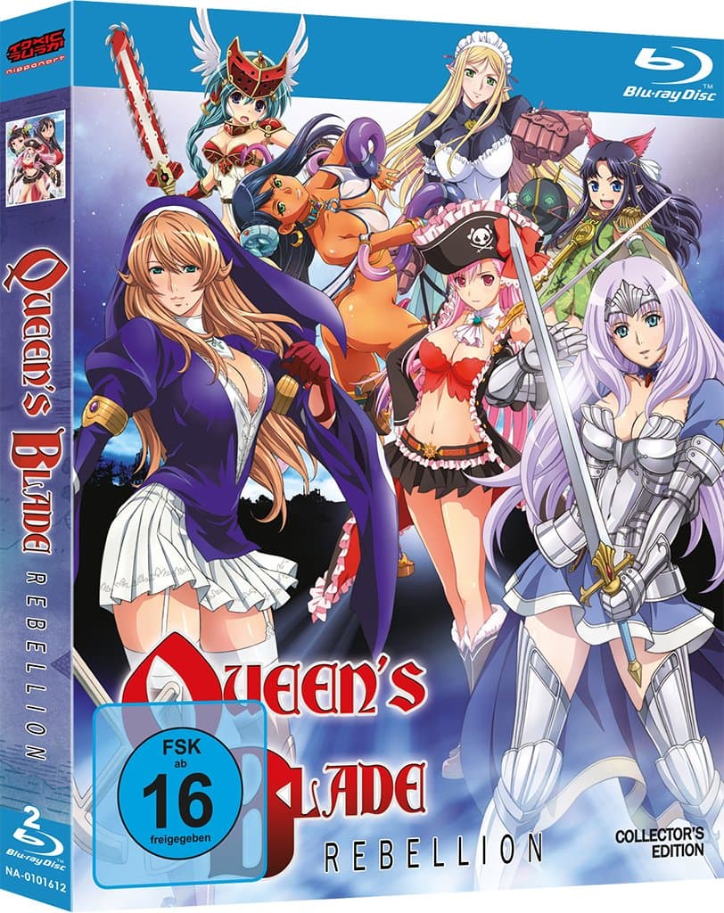 Queen's Blade: Rebellion - Gesamtausgabe - Staffel 3 - OmU - [Blu-ray]