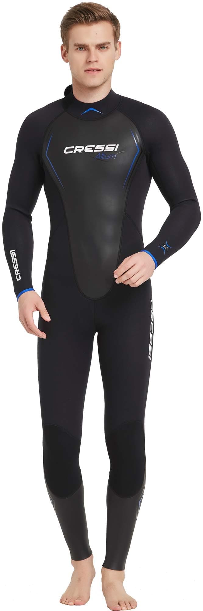 Cressi Altum Wetsuit Man 3mm - Shorty oder Einteiliger Neoprenanzug für Herren