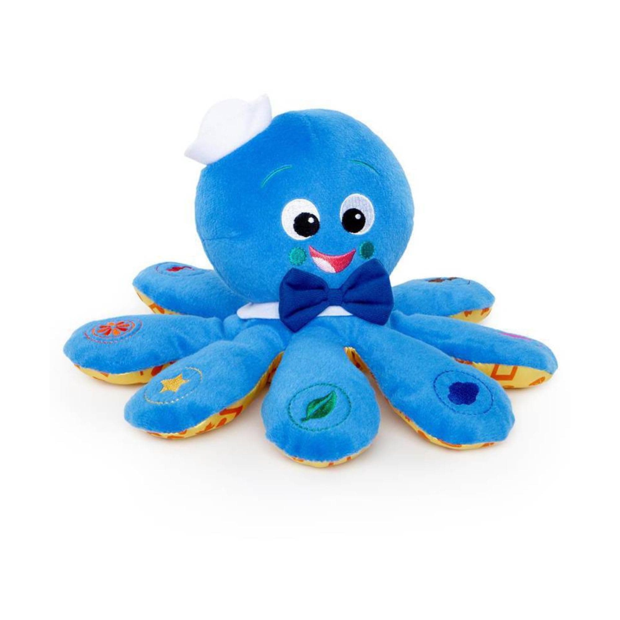 Baby Einstein, Octoplush, Octopus Musikalisches Spielzeug aus Plüsch, 25+ Melodien & spricht Farben in 3 Sprachen, Multisensorische, Lautstärkeregler, Musikwürfel für baby & kleinkinder, ab 3 Monaten